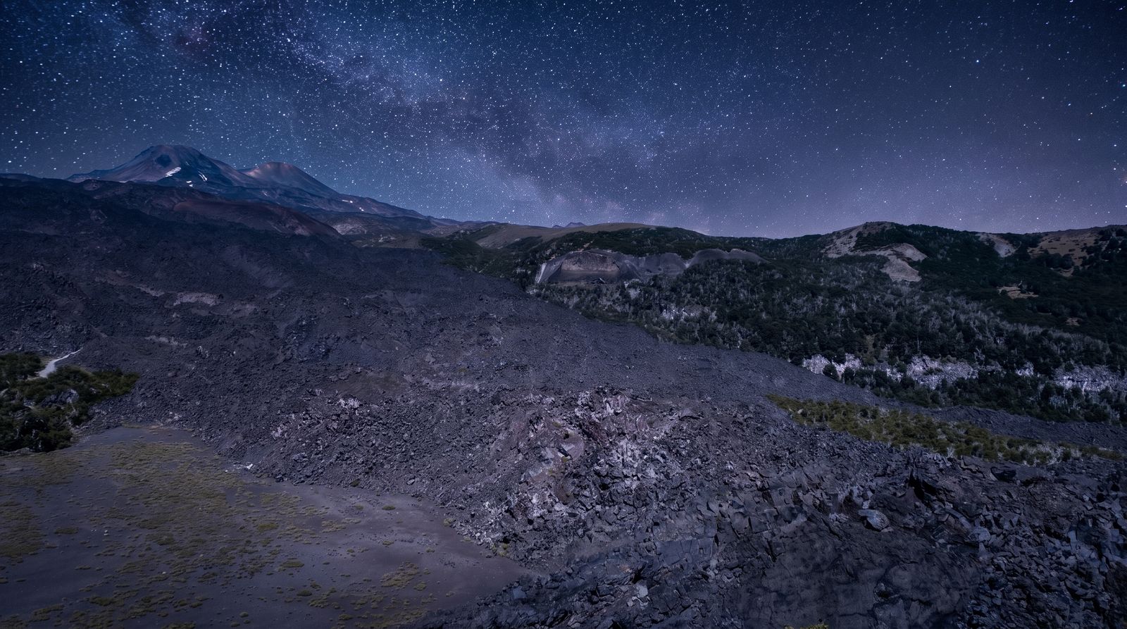 Cielo estrellado en Shangri-La · Las Trancas
